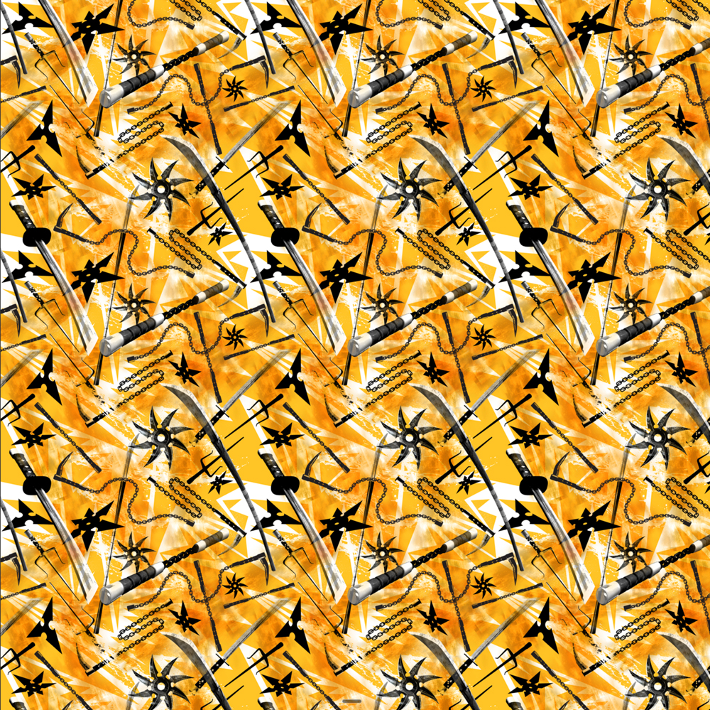 TMNT weapons pattern